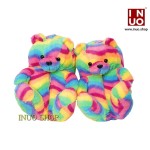 Zapatilla de felpa con diseño 🐻